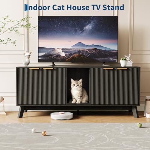 Cat Litter Box Furniture for 2 Cats - Image 5