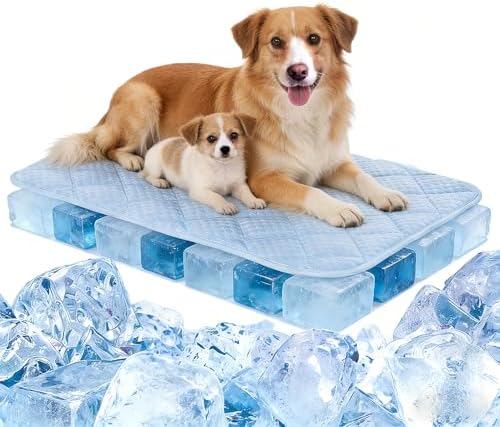 Cooling Mat for Dogs, Thick & Double-Sided Dog Cooling Mat, Self-Cooling Dog Bed by Unknown