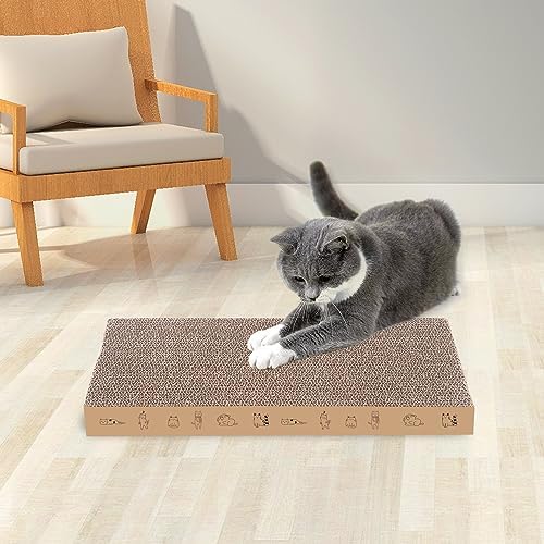 8 Packs in 1 Cat Scratch Pad, Cat Scratcher Cardboard, Reversible, Durable - Image 6