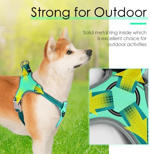 ThinkPet No-Pull Harness, Escape Proof Step-in Reflective Dog Vest Adjustable - Image 4