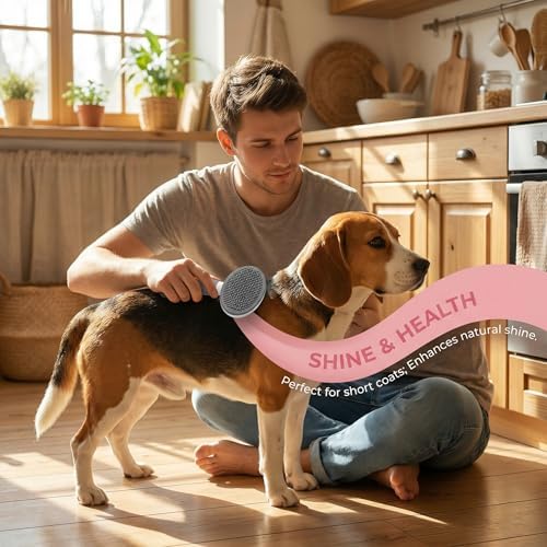 Cat Brush for Shedding for Indoor Cats & Dog Brush for Shedding - Image 5