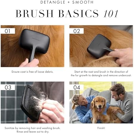 Tweezerman Slicker Brush for Pets-Grooming Brush - Image 3