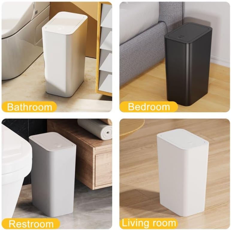 N. NETDOT 3 Pack Small Trash Can - Image 6