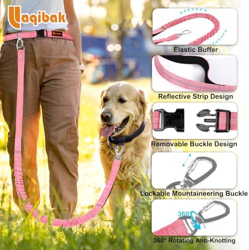 Laqibak Hands Free Dog Leash, Adjustable Waist Leash - Image 6