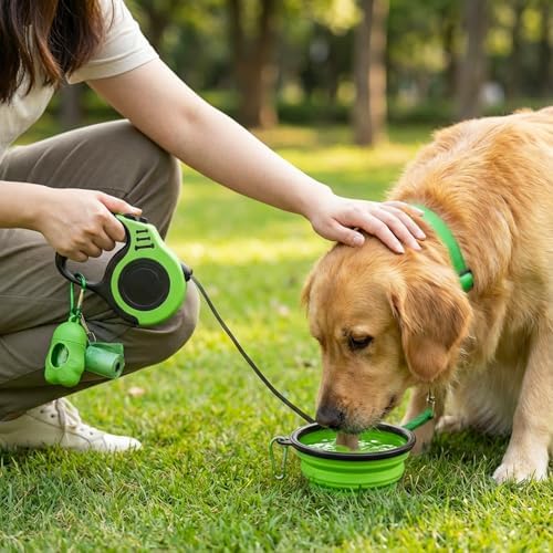 PETIMP Retractable Dog Leash Lightweight 16FT Leash Set - Image 2