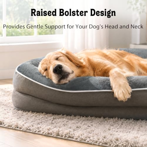 Chez Paw Orthopedic Washable XXL Dog Bed - Image 3
