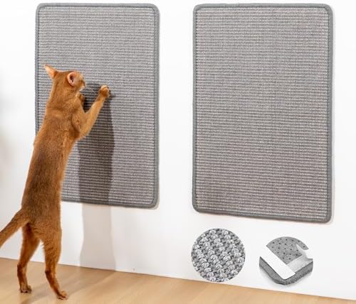 Conlun Cat Scratcher Mat, Natural Sisal Cat Scratch Pad by Conlun