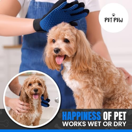Pet Hair Removal Glove – Grooming Gloves - Image 5