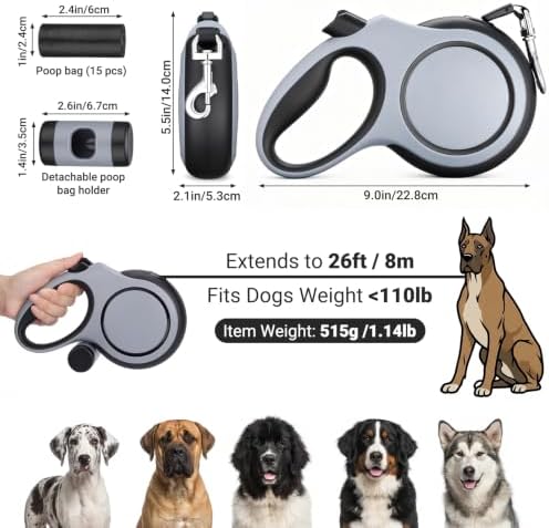 Segarty 26 Ft Walking Lead - Image 2