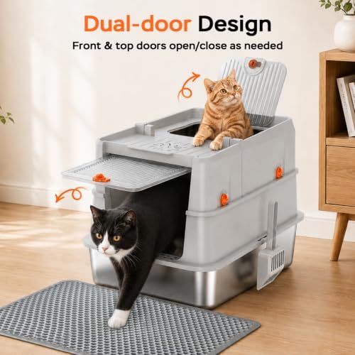 Stainless Steel Litter Box - Image 7
