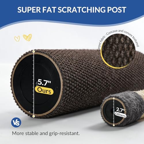 Cat Craft 41" Cat Scratching Post - Image 2