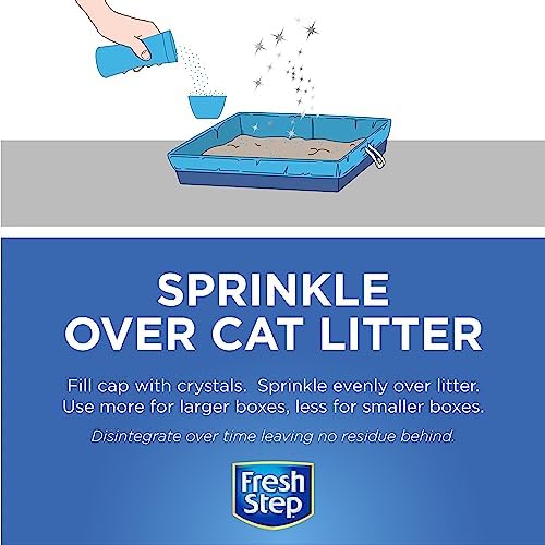 Fresh Step Cat Litter Crystals Deodorizer, Fresh Scent, 15 Oz - Image 4