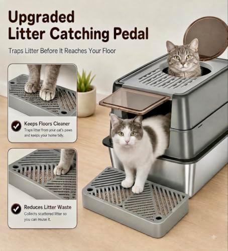 Stainless Steel Cat Litter Box - Image 5