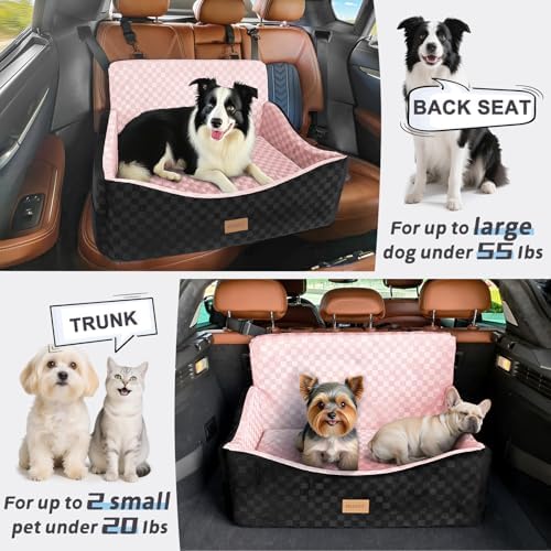 JOEJOY Dog Car Seat for Medium/Large Dogs - Image 6