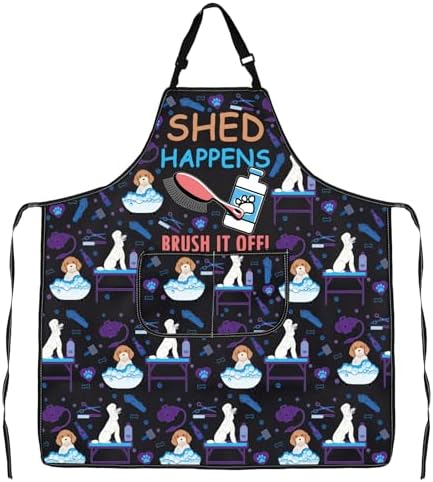 JXGZSO Dog Grooming Apron by JXGZSO
