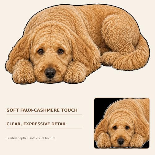 3D Realistic Dog Shaped Bath Mat & Floor Rug - Image 4