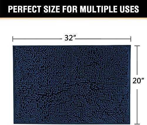 H.VERSAILTEX Navy Blue Bath Mats - Image 2