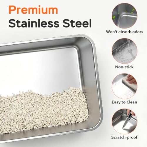 Stainless Steel Litter Box - Image 5