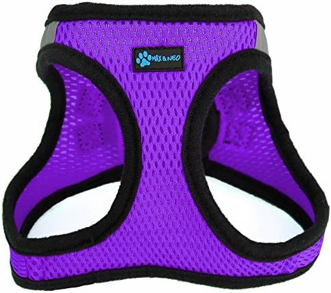 Max and Neo Nanu Small Dog Reflective Dog Harness by MaxandNeo
