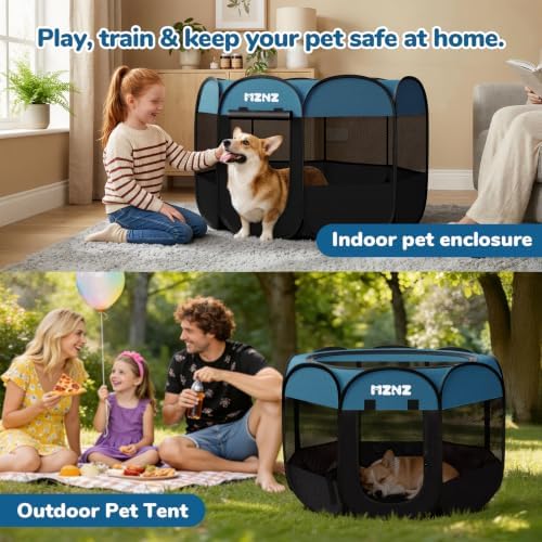 Dog Cat Small Animal Puppy Playpen Crate - Image 5