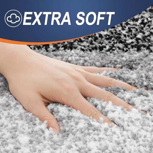 OLANLY Bathroom Runner Rug 47x20, Extra Soft Absorbent Microfiber Bath Rugs - Image 2