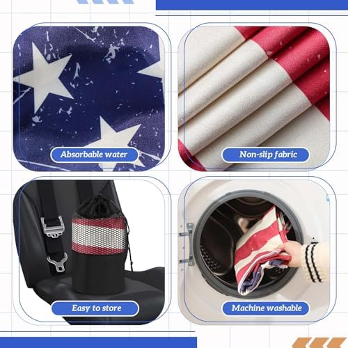 Hahafelt 2 Pack Car Seat Towel Cover - Image 3