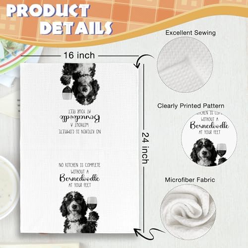 Dog Kitchen Towels Decor Set of 2 - Image 6