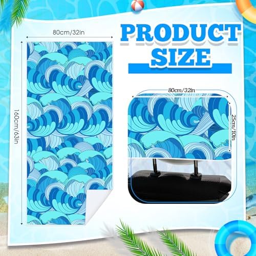 Hahafelt 2 Pack Car Seat Towel Cover - Image 2