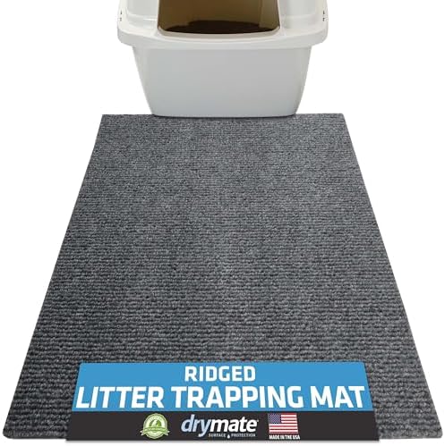 Drymate Cat Litter Box Mat, Litter Trapping Mat by Drymate