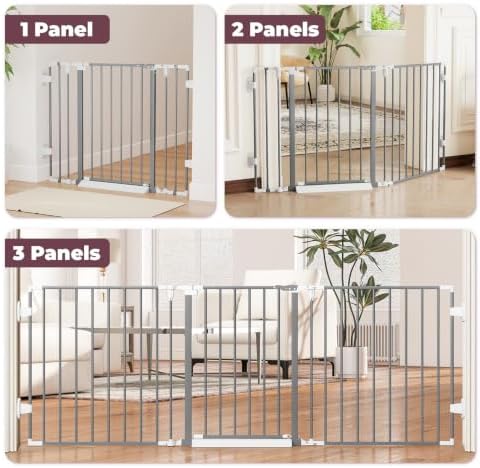 29.4-78" Extra Wide Baby Gate, Long Dog Gates Indoor - Image 6