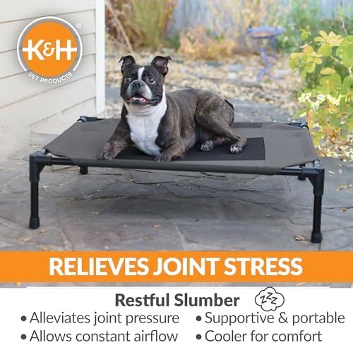 K&H Outdoor Elevated Dog Bed, Cooling Raised Dog Bed - Image 5