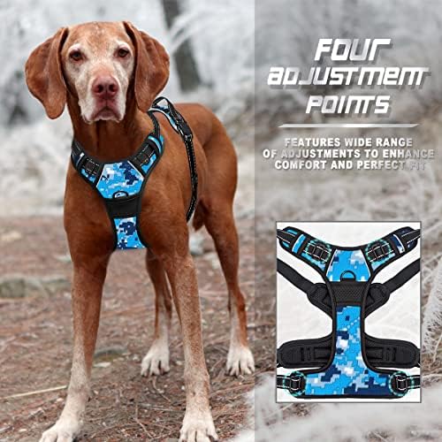 BARKBAY Dog Harness No Pull for Small Sized Dog Front Back Clips, Dog Vest - Image 6