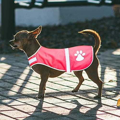 Geyoga 2 Pcs Reflective Dog Vest Adjustable Safety Vest - Image 5