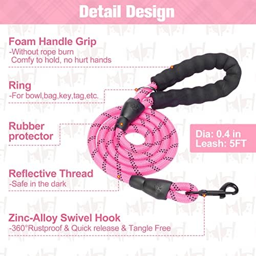 BEAUTYZOO Dog Harness Medium Sized and Leash Set, No Pull Pet Vest - Image 3