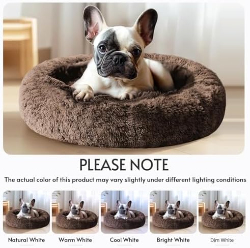 JOLLYVOGUE Calming Dog Bed for Small Dogs - Image 7