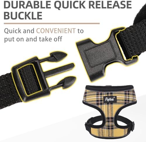 PUPTECK Small Dog Harness and Leash Set No Pull - Image 4