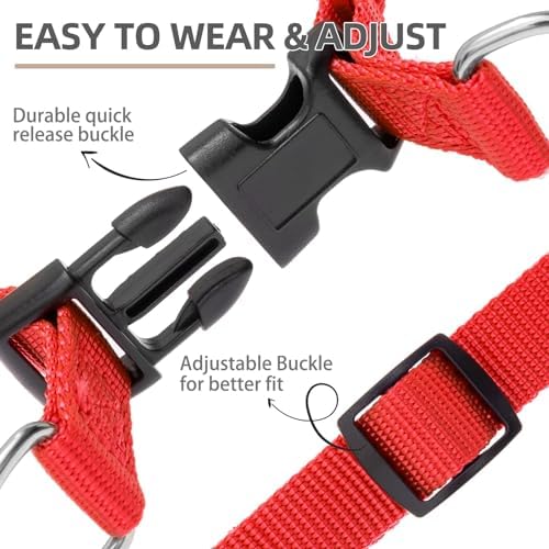 PUPTECK No Pull Dog Harness Medium Sized Step-in Adjustable Puppy Vest - Image 3