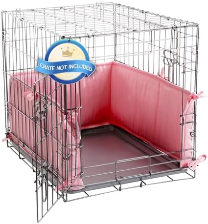 Hombys Dog Crate Bumper with Ties by HOMBYS