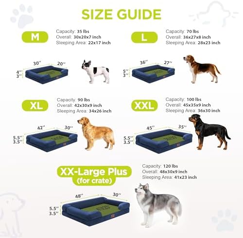 Waterproof Orthopedic Dog Bed for Medium Large Sized Dogs - Image 4