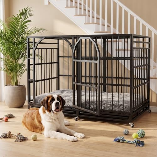 Asee'm 54 Inch Heavy Duty Dog Crate - Image 7