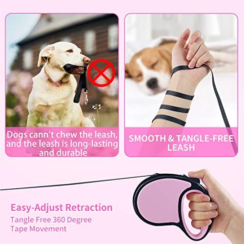 Retractable Dog Leash 16Ft/5M for Small Medium Dogs - Image 4