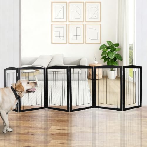 ZJSF Freestanding Foldable Dog Gate by ZJSF