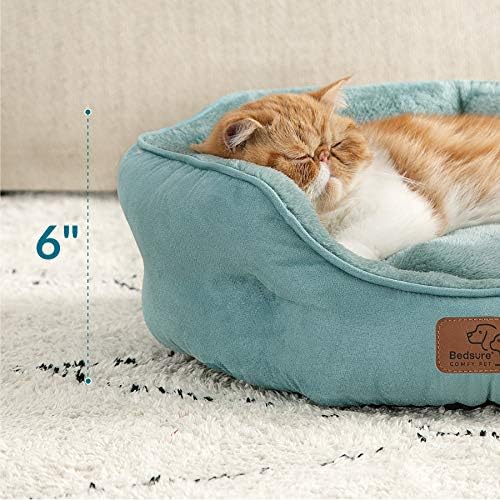 Bedsure Small Dog Bed Washable, Round Cat Beds - Image 2