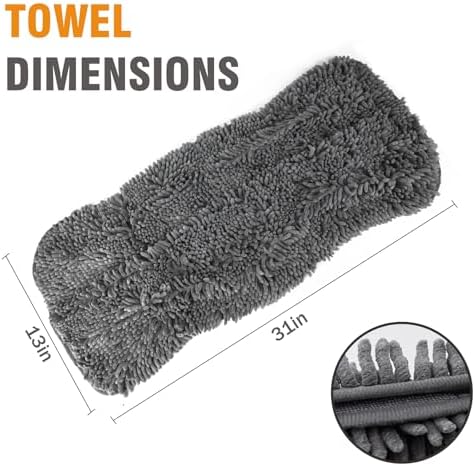 Puomue Microfiber Dog Towels for Drying Dogs, Super Absorbent, Soft and Quick - Image 2