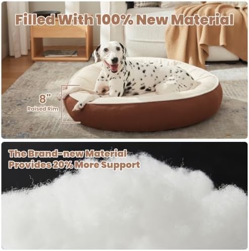 36 inches Soft Touch Fleece Donut Dog Bed - Image 4