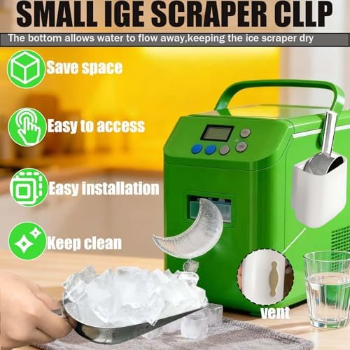 2 Pcs Ice Scoop Holder for Ice Machine Small Self-Adhesive Ice Scoop Holde - Image 4