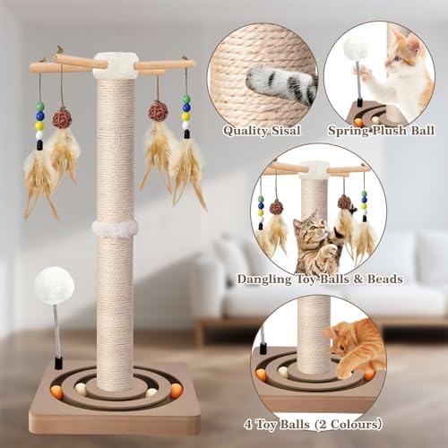 Cat Scratching Post, Sisal Scratcher - Image 3