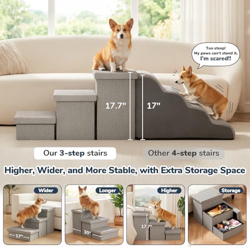 3-Step Dog Stairs for Large Dogs - Image 4