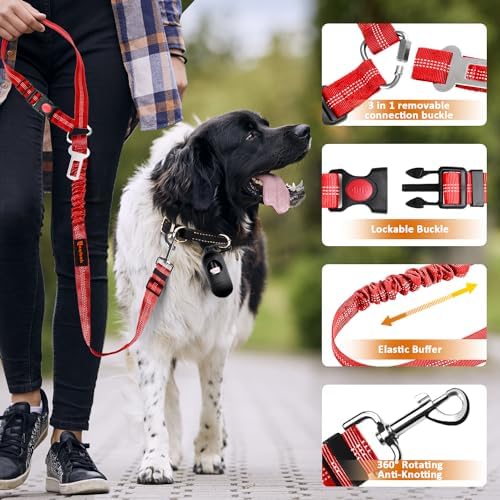 Laqibak Removable Dog Seat Belt Harness - Image 5