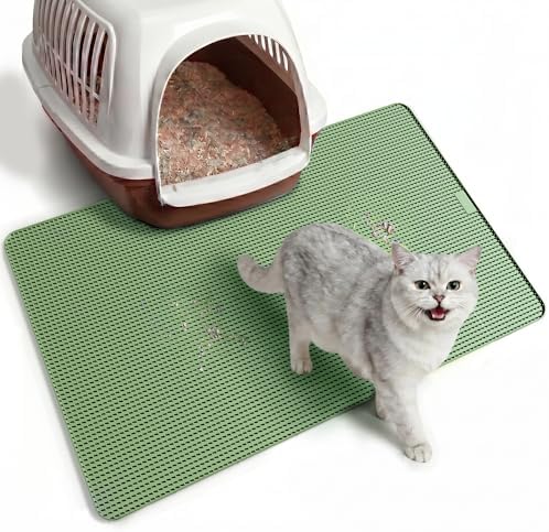 Cat Litter Mat, Silicone Litter Trapping Mat by LPFLASAT